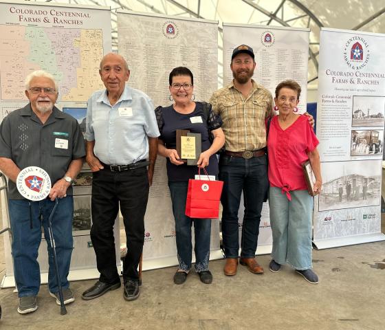 A family of farms holds an award