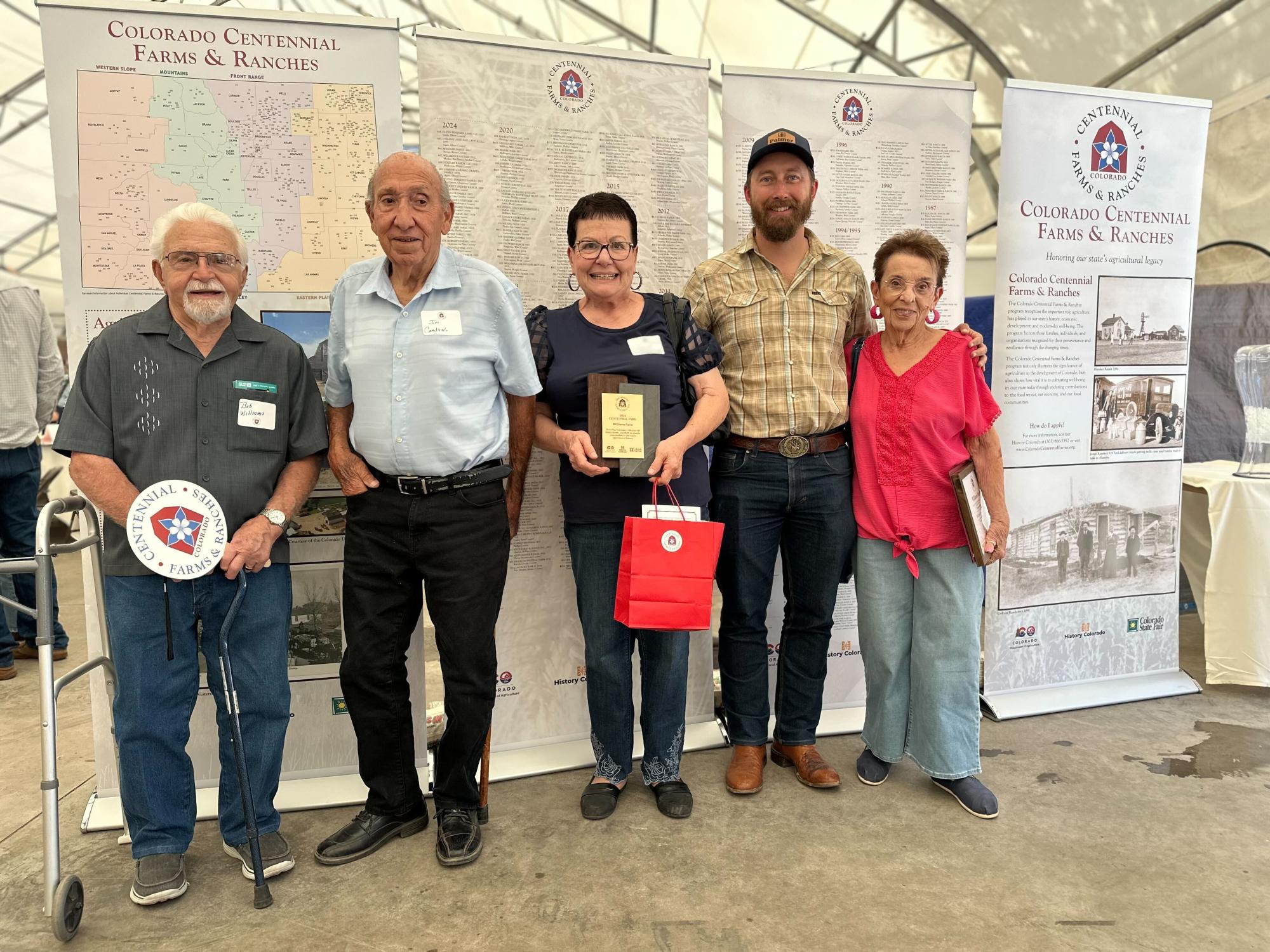 A family of farms holds an award